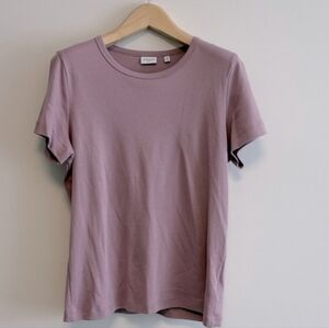 Aritzia babaton mauve pink cotton wirth tee sz m